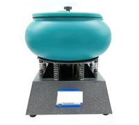 Pulidora vibratoria eléctrica de 17 pulgadas con tazón for pulir piedras, de alta potencia y velocidad variable.