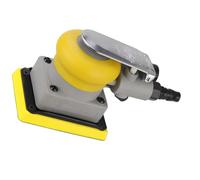 Pulidora vibratoria neumática compacta Máquina pulidora Base de 75x100 mm Ideal para lijado preciso en diversos materiales Pulidora cuadrada de mano
