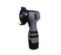 Pulidora y Rectificadora, Mini Amoladora Angular Inalámbrica Portátil De 16,8 V, Máquina Pulidora Alimentada Por Batería Litio, Herramienta Eléctrica Corte Diamante For Moler(16.8v grey 1pc)