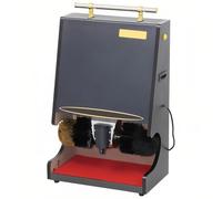 Pulidora Zapatos Automática,Máquina Pulidora Zapatos Por Inducción | Pulido Que Ahorra Tiempo En 1 Minuto,Bajo Nivel de Ruido,Visualización Hora/Temperatura para Vestíbulo Hotel y Uso Doméstico