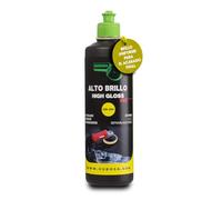 Pulimento coche alto brillo profesional sin silicona para carroceria pulimento arañazos quita arañazos coche polish abrillantador pintura efecto espejo detailing limpieza 500 ml | GUBOSA