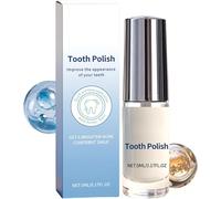 Pulimento Dental, Pintura Blanqueadora, Cuidado Dental Suave y Natural, Blanqueamiento Dental, Abrillantador y Pulido en Minutos, Portátil y Fácil de Usar