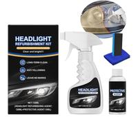 Pulir faros coche,limpia faros de coche Para la limpieza de todo tipo de faros de coches y motocicletas (2SET)