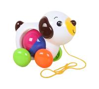 Pull-Along Dog Toy Car with Bell - Fun Walking Companion | Ɓāby Pûll Rope Toy For Toddlêrs | Develops Motor Skills, Great Ģiƒt For Kids