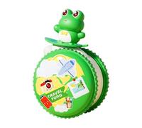 Pull Back Frog Toy for Kids, Grip Ability Educational Traction Walking Toy, Fine Motor Skill Development for Boys 3+ Years, and Safe Material, 3.94x2.76x1.97in