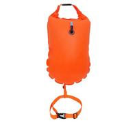 Pull Buoy, Swim Float Bag, Waterproof Diving Buoy, High-Visibility Non-Slip Strap, Flexible Portable Design, Open Water Safety Aid for Snorkeling Beach Pool Lake Swim Training