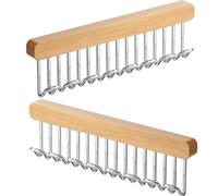 Pull out Belt Rack For Closet - Retractable Display Stand, Hook Garment Organizer, Closet Management Solution Supporting Neckties Scarves Undergarment Placement | For Bedrooms Wardrobes Residences