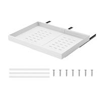 Pull Out Cabinet Drawer - Sliding Kitchen Organizer, Adhesive Extendable Pull-Out Tray, No-Drill Cabinet Organizer | Adjustable 40-68 cm | for Kitchen, Pantry, Bathroom, Bedroom, Study, Laundry Room