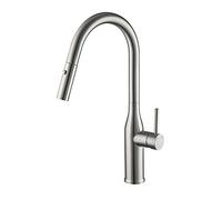 Pull Out Kitchen Sink Faucet, Water Mixer Crane 360 Degree Waterfall Kitchen Hot and Cold Mixer Faucet Tap,C(A)
