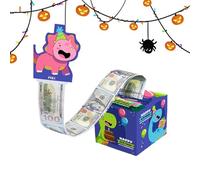 Pull Out Money Box - Cash Holder, 1 Wooden Container Kit For Savings Vault, Hidden Coin Bank With Spring Mechanism, Novelty Finance, Storage Gadget For Surprise Gift, Birthday Present And Ev