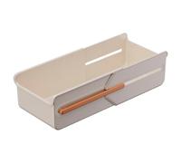 Pull Out Storage Box, Adjustable Cabinet Drawer Insert, Heavy Duty with Telescopic Rail, Versatile Sliding Organizer Bin, Expandable Shelf with Clean Design, Living Room for Remote Control