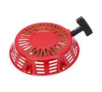 Pull Start Recoil Starter 215mm Cubierta roja Heavy Duty Aluminio ABS Construcción Fácil instalación para Predator 212cc 6.5HP 7HP OHV Motor Go Kart Pit Bike Dirt Bike Generator
