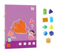 Pull String 3D Geometry Learning Book, 11,81 x 8,27 pulgadas Interactive Pop-Up Models, Educational Teaching Aid, Classroom, Home Learning, Education