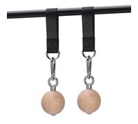 Pull Up Ball Grip: entrenador de brazo antideslizante de 2 piezas | Correa de resistencia a pesas de mango | Equipo de fuerza para entrenamiento de antebrazos, agarre de escalada, equipo de