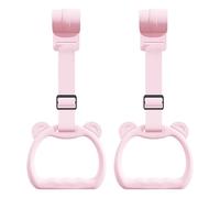Pull Up Rings - Crib Pull Rings, 2 Pieces Crib Handle, Toy Strap Grip, Walking Aid, Safety Rail Attachment | Exercise Standing Practice Support For Boys Girls Cot