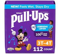 Pull-Ups Learning Designs Pantalones de entrenamiento para niños, 3T-4T, 112 unidades