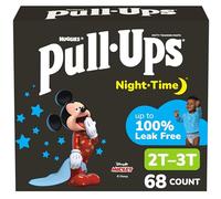 Pull-Ups Night-Time Potty Training Pants for Boys, 2T-3T (18-34 lb.), 68 Ct. (Packaging May Vary)