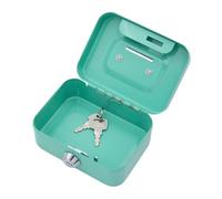 Pullary With Key - Caja de metal Mini Breakdown Lock | Banco de piezas de metal portátil resistente para la colección de monedas de venta diaria