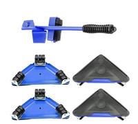 Pulley Moving Tool, Movers Wheels, 360 grados , Furniture Transport Lifter, Large Load , Steel Panel , Furniture Moving Equipment, Rotating Furniture Movers, Sofá Transport Do