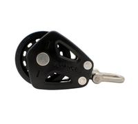 Pulley Wheel, Heavy Duty Nylon Pulley With Head, Perfect For Kayak Canoe Yacht, Trolley Kit Slide Rail Accessory With Easy Installation Design, 3.86x2.05in