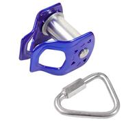 Pulley Zip Line - Heavy Duty Trolley Slider Kit, Quick Setup Zip Line Pulley Kit with Trolley and Carabiner | Playground Slider for Kids Age 5+, Slacklines Ziplinee, Backyard Obstacle Course, Fitness