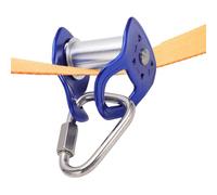 Pulley Zip Line, Quick Setup Trolley Slider, Zip Line Pulley with Smooth Bearing, Heavy Duty Steel Trolley System, Outdoor Playground Gear for Backyard Obstacle Course Climbing Kids Age 5+