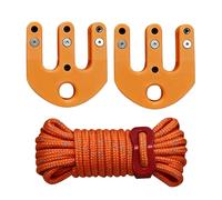 Pulleys Hoist - Tackle System, 1 Block Lifting Gear For Field Dressing, Weatherproof Strap Device With High Strength, Portable Tool For Hunting, Tree, Pulling, Camping, Hiking, Climbing And Garage