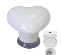 Pullo de flujo de lavado a de inodoro de corazón - de hilo higiénico ergonómico | Botón del depósito , herramienta presionar, fácil de instalar | Ideal para uñas largas