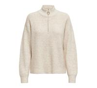 Pullover con cremallera y cuello alto nur Damen