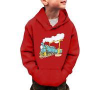 Pullover Hoodie for Boys Camiseta Deporte Chaqueta de Chándal en Algodón Sudadera con Cremallera Sudaderas Adolescentes Clásica Lisa Camiseta Deporte para Niños Pequeños Jersey para Infantil 2-7 Años