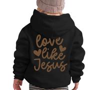 Pullover Hoodie for Boys Ropa de Deporte Algodón para Niños Pequeños Camiseta de Manga Larga Clásica Lisa Sudadera para Niños Pequeño Deportiva con Bolsillo Cuello Redondo Blusas Ropa Pull-Over