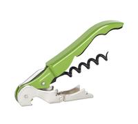 PULLTAP'S GENUINE Classic 500 (Verde Limón) Abridor de Vino, Sacacorchos de camarero profesional. Incluye doble palanca articulada, navaja cortacápsulas y abridor de tapones. Fabricado en España