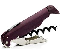 PULLTAP'S GENUINE Compact 600 | Sacacorchos de camarero plegable para uso profesional - Fabricado en España - Incluye navaja cortacápsulas y abridor de botellas (Burdeos)