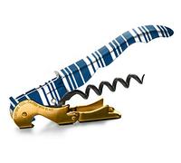 PULLTAP'S GENUINE Raya Marí 900 - Sacacorchos de camarero profesional con diseño de rayas - Fabricado en España - Incluye doble palanca articulada, navaja cortacápsulas tipo cúter y abrebotellas