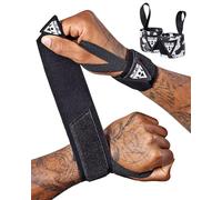 PULLUP & DIP Muñequeras Deportivas, Wrist Wraps para Fitness, Levantamiento, Calistenia, Crossfit, Powerlifting y Musculación, Estabilizadoras y Protectoras, Mujeres y Hombres