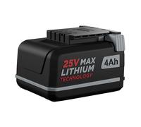 PULMIC Batería 25V MAX 4Ah Litio para Herramientas 25V MAX, 100.8Wh, 21,6V Nominal, Compatible Ecosistema Pulmic, Batería Recargable Alta Autonomía para Herramientas de Jardín (4, Voltios)