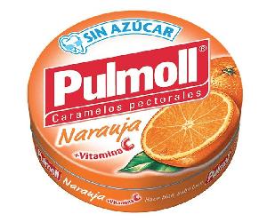 Pulmoll Naranja Sin Azucar + Vitamina C 45 gr