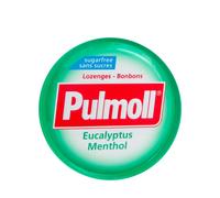 Pulmoll Pastillas de eucalipto y mentol con vitamina C sin azúcar 45 g