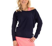 Pulóver Winshape de Mangas largas, para Hacer Deporte o Bailar, para Damas, Mujer, Color Azul Noche (Night Blue), tamaño Small
