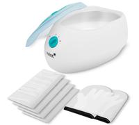pulox Baño de parafina - Baño de cera para fundir parafina + 4x cera de parafina
