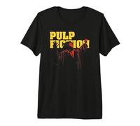 Pulp Fiction Dancing Red MIA with Logo Vintage 90's Movie Camiseta Premium