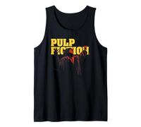 Pulp Fiction Dancing Red MIA with Logo Vintage 90's Movie Camiseta sin Mangas