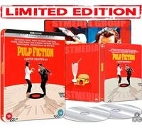 Pulp Fiction - Limited Edition, Steelbook / 1994 (Special Features) [4K UHD + Blu-ray] [Region Free]