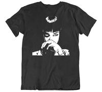 Pulp Fiction MIA Wallace Quentin Tarantino Drug V2 T Shirt Graphic Top Printed tee Mens Shirt L