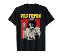Pulp Fiction Pop Art MIA Photo Vintage 90's Action Movie Camiseta