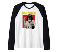 Pulp Fiction Pop Art MIA Photo Vintage 90's Action Movie Camiseta Manga Raglan