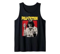 Pulp Fiction Pop Art MIA Photo Vintage 90's Action Movie Camiseta sin Mangas