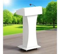 Púlpito de pie, podio de madera, dos estilos: con poleas/sin poleas, púlpitos espaciosos for iglesias, oficinas, escuelas, hogares, conferencias, restaurantes, reuniones y ceremonias de boda.(A1)