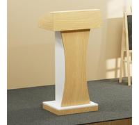 Púlpito de pie, podio de madera, dos estilos: con poleas/sin poleas, púlpitos espaciosos for iglesias, oficinas, escuelas, hogares, conferencias, restaurantes, reuniones y ceremonias de boda.(C2)