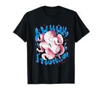 Pulpo Abrazo Divertido Arte de Criatura Marina Profunda Camiseta